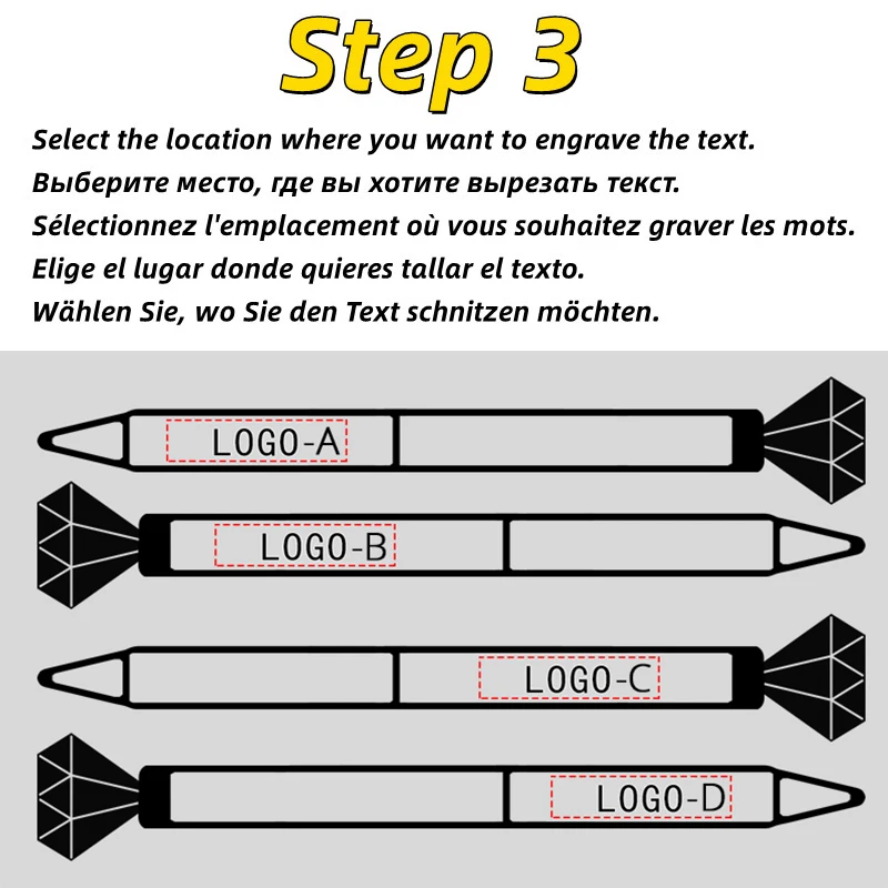 다이아몬드 펜던트 금속 펜 볼펜 광고 펜 사용자 정의 로고 문구 도매 학교 용품 레터링 새겨진 이름
