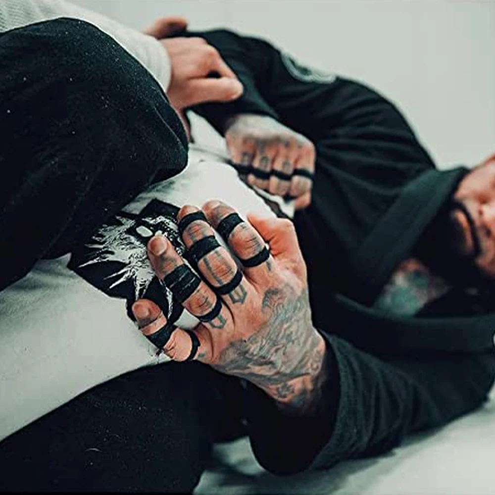 BJJ용 핑거 테이프, 키네시오 테이프, 주짓수 스포츠 테이프, 자체 접착 붕대, 주짓수 액세서리, 탄성 붕대