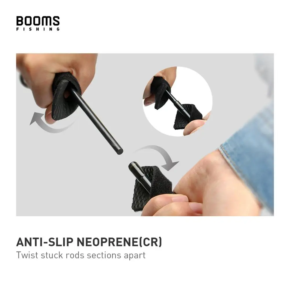 Booms Fishing RS3 루어 낚싯대 홀더 벨트 스트랩 로드 타이 멜빵 랩 낚시 태클 박스 도구 박스 액세서리, 낚시대 스트랩 낚시대 낚싯대 낚시대