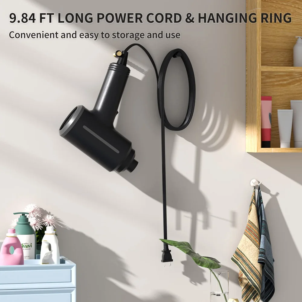 컴퓨터용 전동 공기 더스터 및 공기 펌프, 2 인 1 압축 공기 캔, PC, 노트북 키보드 클리너, 수영 링, 500W