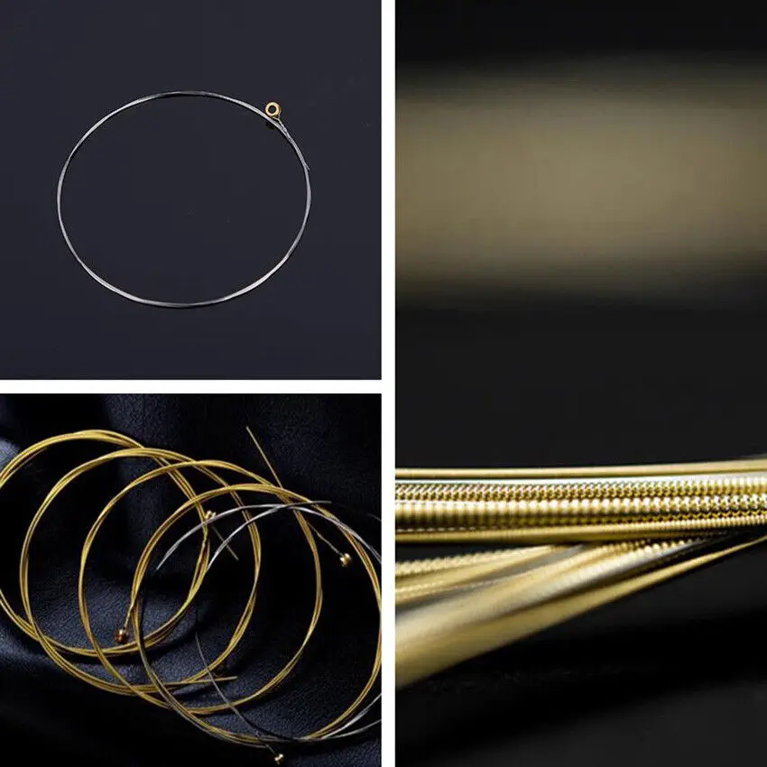 일반 코발트 어니 볼 전기 어쿠스틱 클래식 나일론 기타 줄 연주, 실제 헤비 락 니켈 로프 액세서리