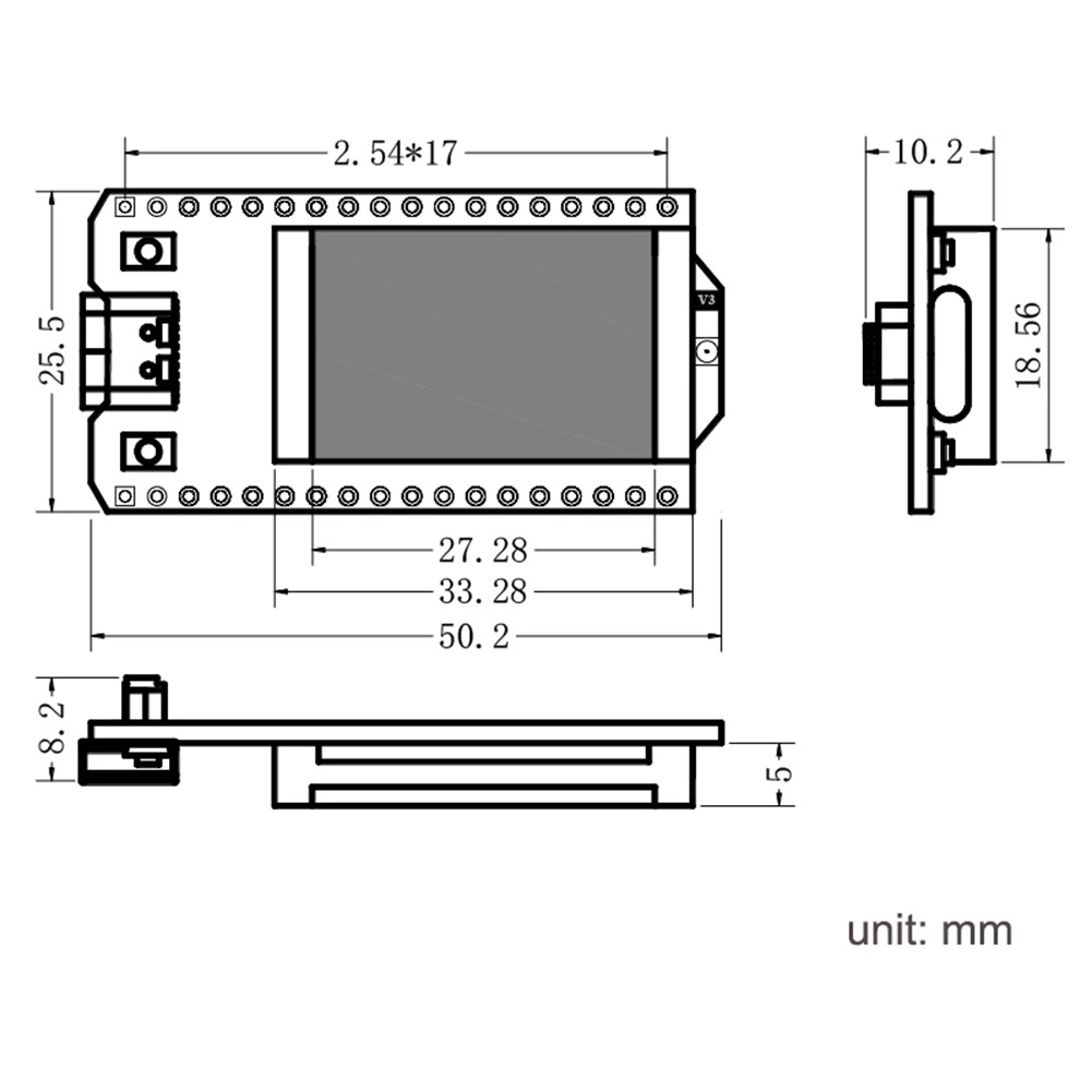 아두이노 IOT 스마트 홈용 개발 보드, LoRa32 V3, 868MHz, 915MHz, SX1262, 0.96 인치 OLED 디스플레이, ESP32 BT + 와이파이 로라 키트, 2 세트