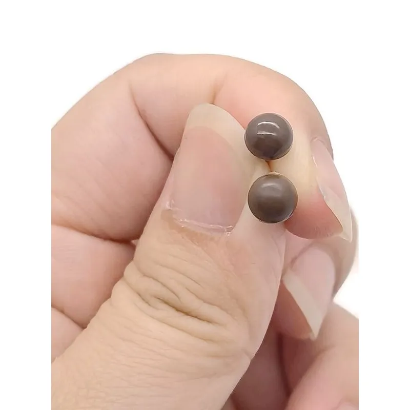 플라스틱 공예 인형 눈 동물 눈 아미구루미 인형 크로셰 인형 장난감, DIY 액세서리, 로트당 100 개, 1.8mm, 2/2mm, 3/3mm, 5mm, 4mm, 5mm, 6mm