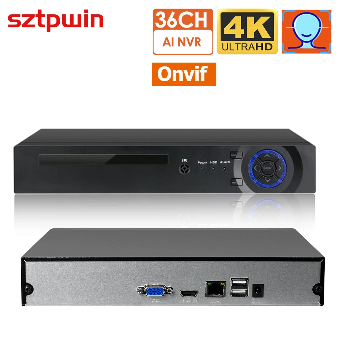 POE IP 카메라 NVR 녹음기, HD 4K 1080P 3MP 4MP 5MP, NVR 802.3af ONVIF 2.4 XMEYE 앱용, 36ch, 16ch, 10ch, 4K, 8.0MP, H.265 title=POE IP 카메라 NVR 녹음기, HD 4K 1080P 3MP 4MP 5MP, NVR 802.3af ONVIF 2.4 XMEYE 앱용, 36ch, 16ch, 10ch, 4K, 8.0MP, H.265 