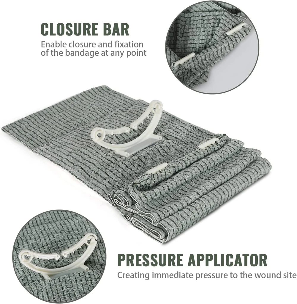 이스라엘 붕대 외상 키트 응급 압축 붕대 Tourniquet 의료 드레싱 멸균 롤 붕대 응급 처치, 인기 판매