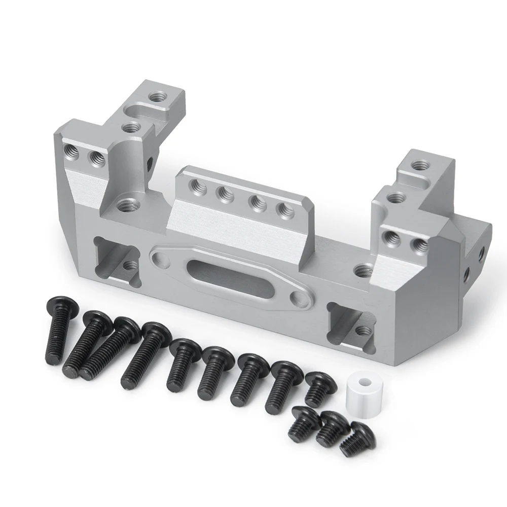 AXSPEED 금속 프론트 범퍼 서보 마운트, TRX-4 TRX4 1/10 RC 크롤러 자동차 업그레이드 부품 액세서리