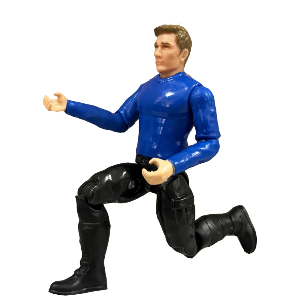 인형 소년 키즈 완구 100mm 작업자 피규어 1/14 RC 굴삭기 캡 및 트랙터 트럭 캡 모델 용 3.75 인치 분리형 회전 인형