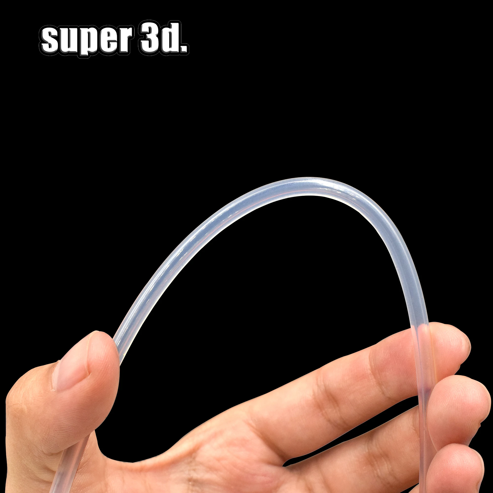 3D 프린트 부품 1m/2m PTFE 튜브 투명 파이프 PFA 2x4mm V5/V6 1.75mm 보우덴 압출기 J-헤드 핫엔드