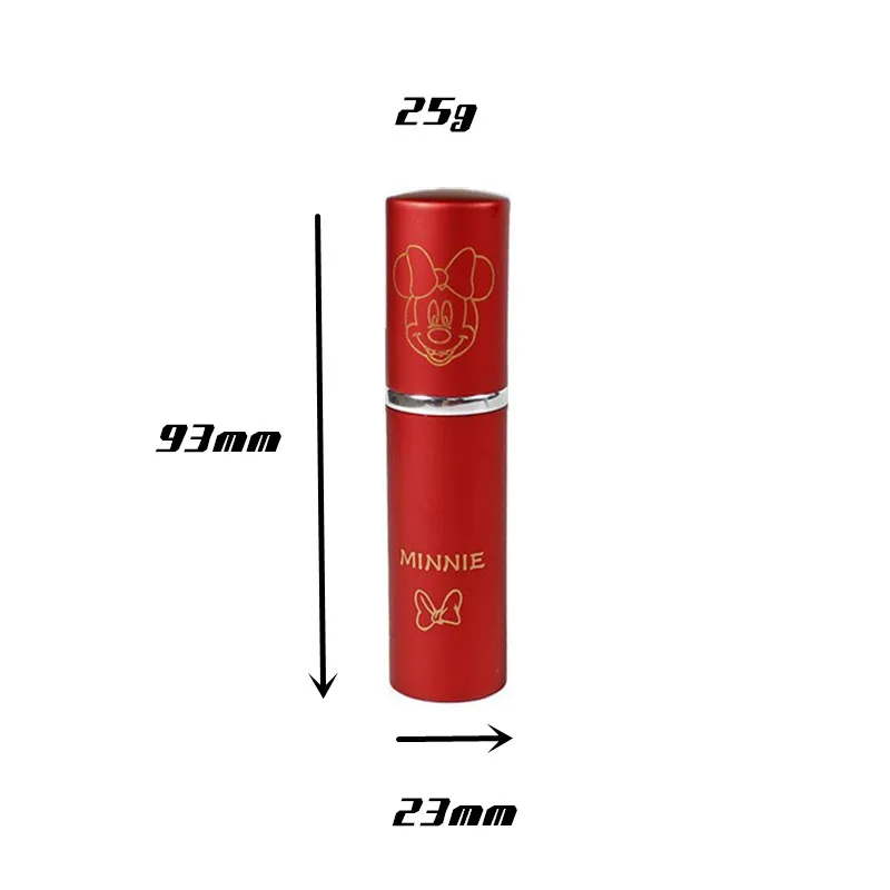 10ML 디즈니 휴대용 스프레이 병 여행 화장품 용기 빈 향수 병