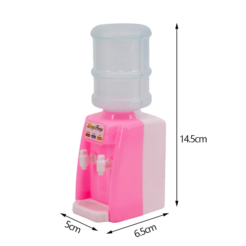 바비 미니 가구 세탁 및 재봉틀, 물 디스펜서 드레스 세트, 바비 액세서리, 어린이 놀이 집 장난감 선물