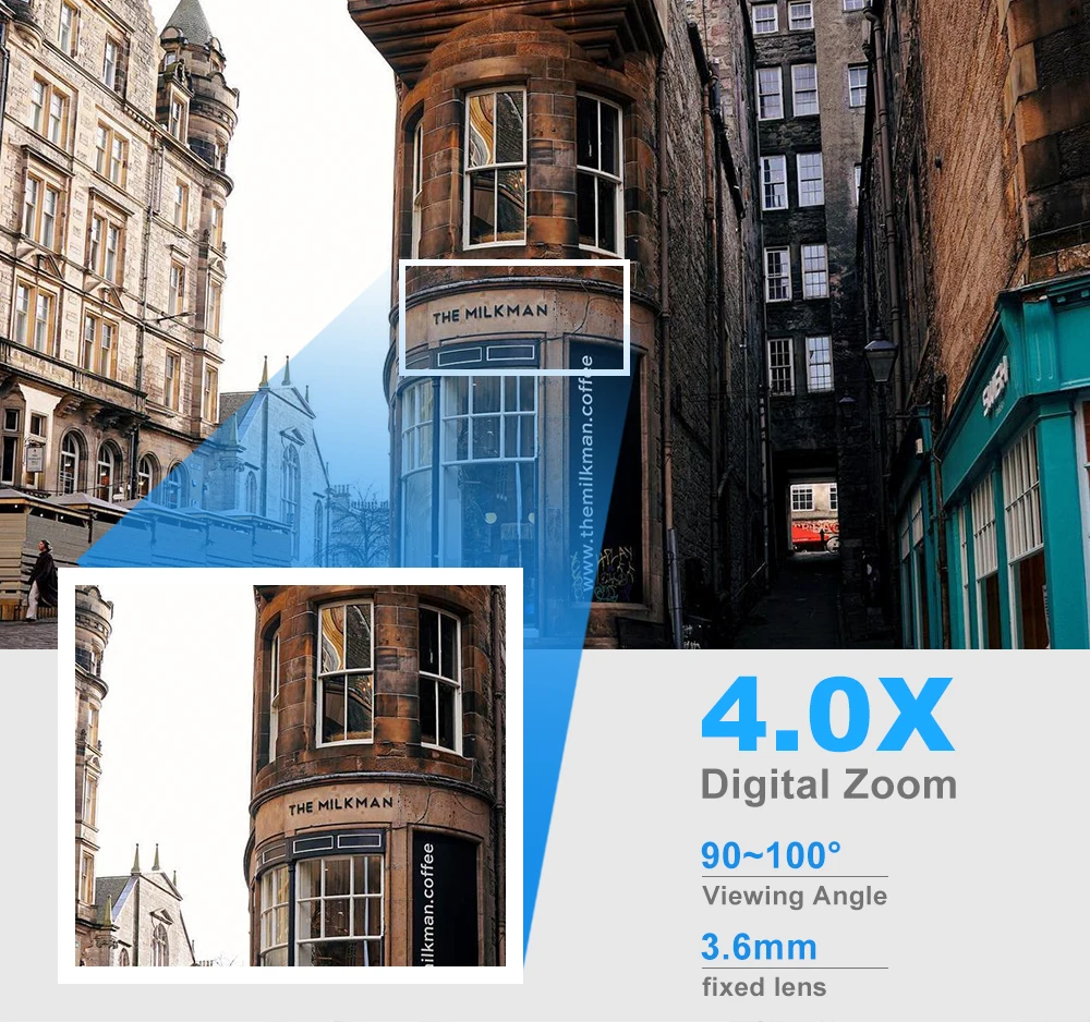 야외 무선 보안 보호 모니터 AI 스마트 추적 감시 카메라, 양방향 와이파이 카메라, 1080P IP, 4 배 줌, 5G 2.4G