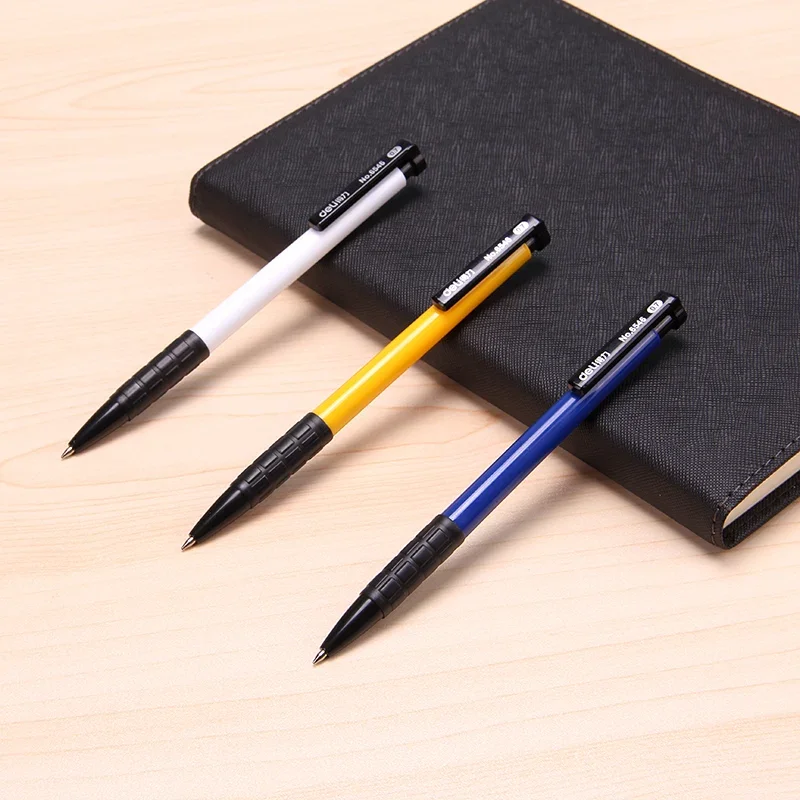 학생용 프레스 볼펜, 롤러 볼펜, 0.7mm 볼펜, 문구, 사무실 학교 용품, 세트당 10 개