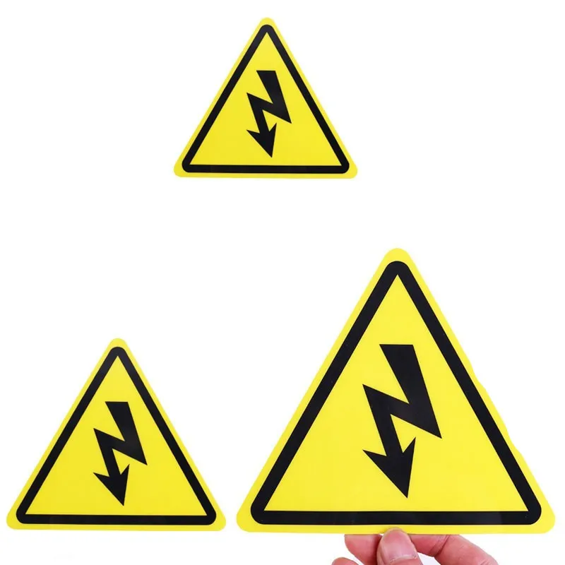 PVC 경고 스티커 접착 라벨, 전기 충격 위험 경고, 안전 방수 태그, 전기 상자 위험 알림, 2 개 title=PVC 경고 스티커 접착 라벨, 전기 충격 위험 경고, 안전 방수 태그, 전기 상자 위험 알림, 2 개 