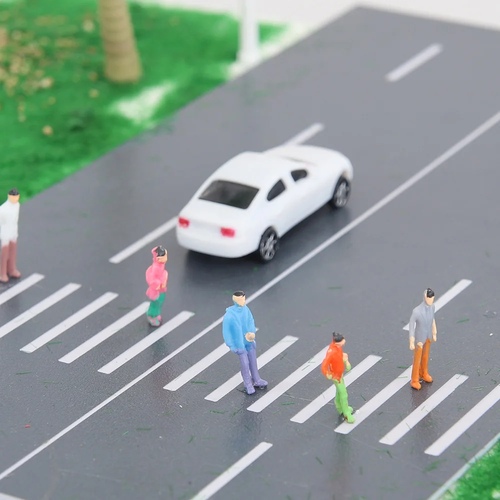 미니어처 피규어 모델, N 스케일 페인트 장면 모델링, 다양한 포즈, 100 개, 1:100/150/200 스케일