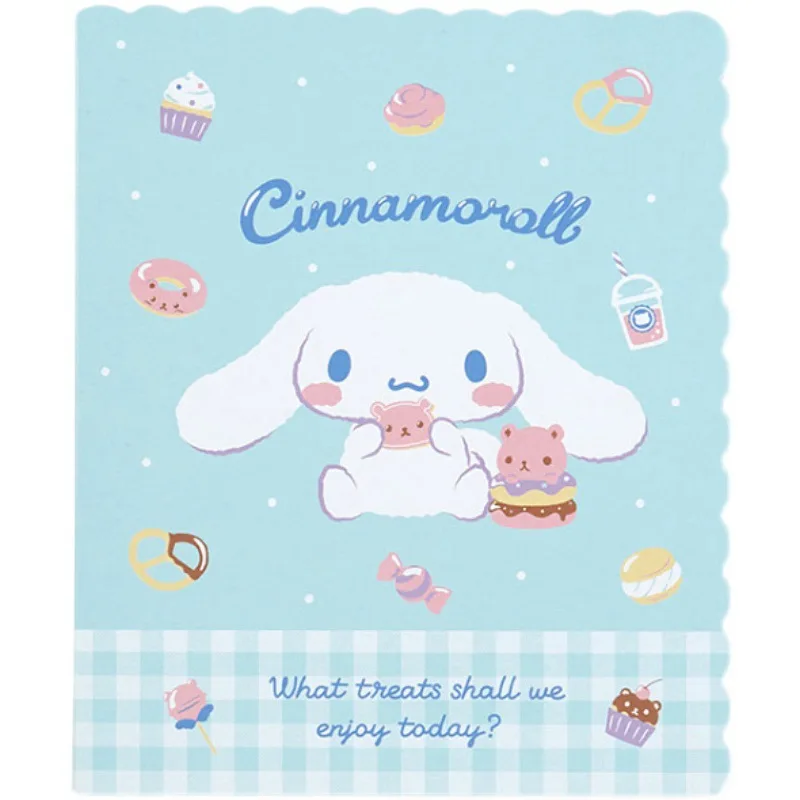 산리오 카와이 헬로키티 마이멜로디 시나모롤 문자 세트, 일본 만화 봉투 스티커, 어린이 문구 선물