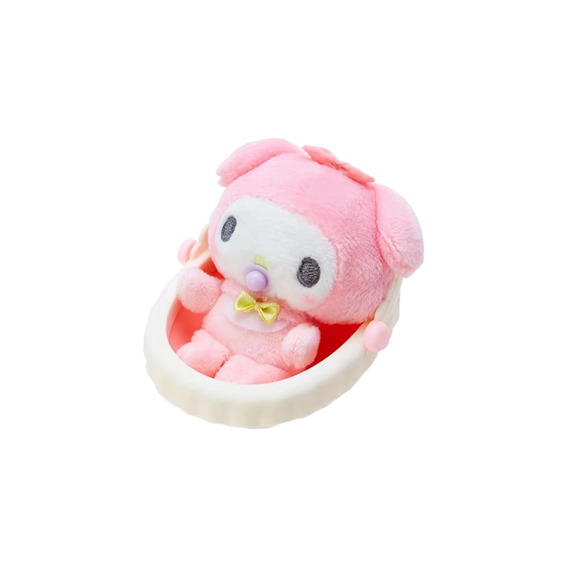 산리오 봉제 인형 요람 젖꼭지, 시나모롤 헬로 Kt 마이 멜로디, 귀여운 애니메이션 봉제 인형 가방 펜던트 장난감, 10cm