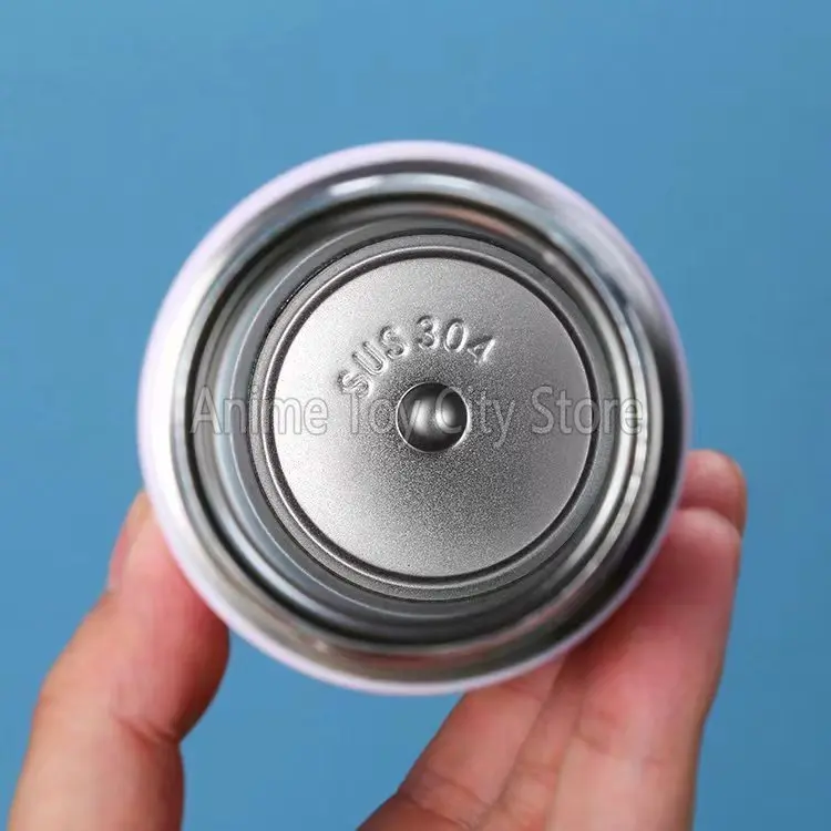 디즈니 스티치 보온병 컵 휴대용 물병, 스테인레스 스틸 진공 플라스크 보온병 머그잔, 여행용 물컵 텀블러, 420ml