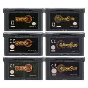 Golden Sun 시리즈 GBA 게임 카트리지, 32 비트 비디오 게임 콘솔 카드, GBA NDS title=Golden Sun 시리즈 GBA 게임 카트리지, 32 비트 비디오 게임 콘솔 카드, GBA NDS 