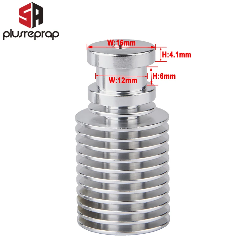 모든 금속 J 헤드 핫엔드 블록 헤드 압출기, V6 냉각 튜브, 1.75mm 3.0mm 장거리 또는 단거리 3D 프린터 부품 도매