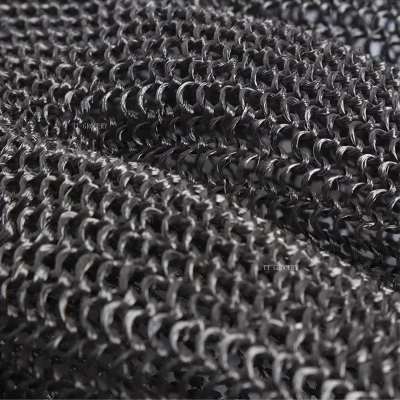 스테인레스 스틸 등급 5-9 절단 방지 내마모성 도축 원예 손 보호, 노동 보험 철사 장갑 1 개