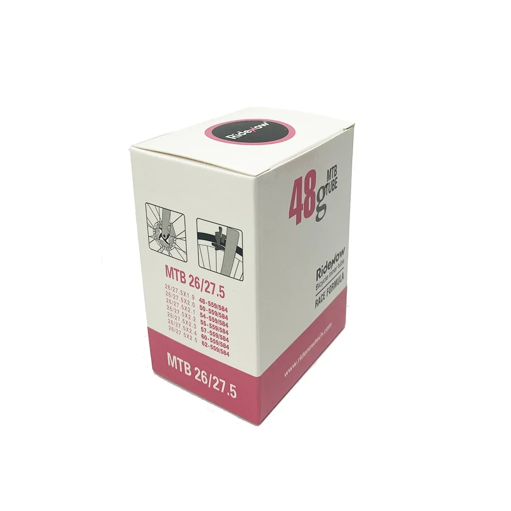 RideNow 초경량 자전거 내부 튜브, 도로 MTB 자갈 자전거 내부 튜브, 프렌치 밸브 TPU 내부 튜브, 700C, 18-38C, 26 27.5, 29 인치