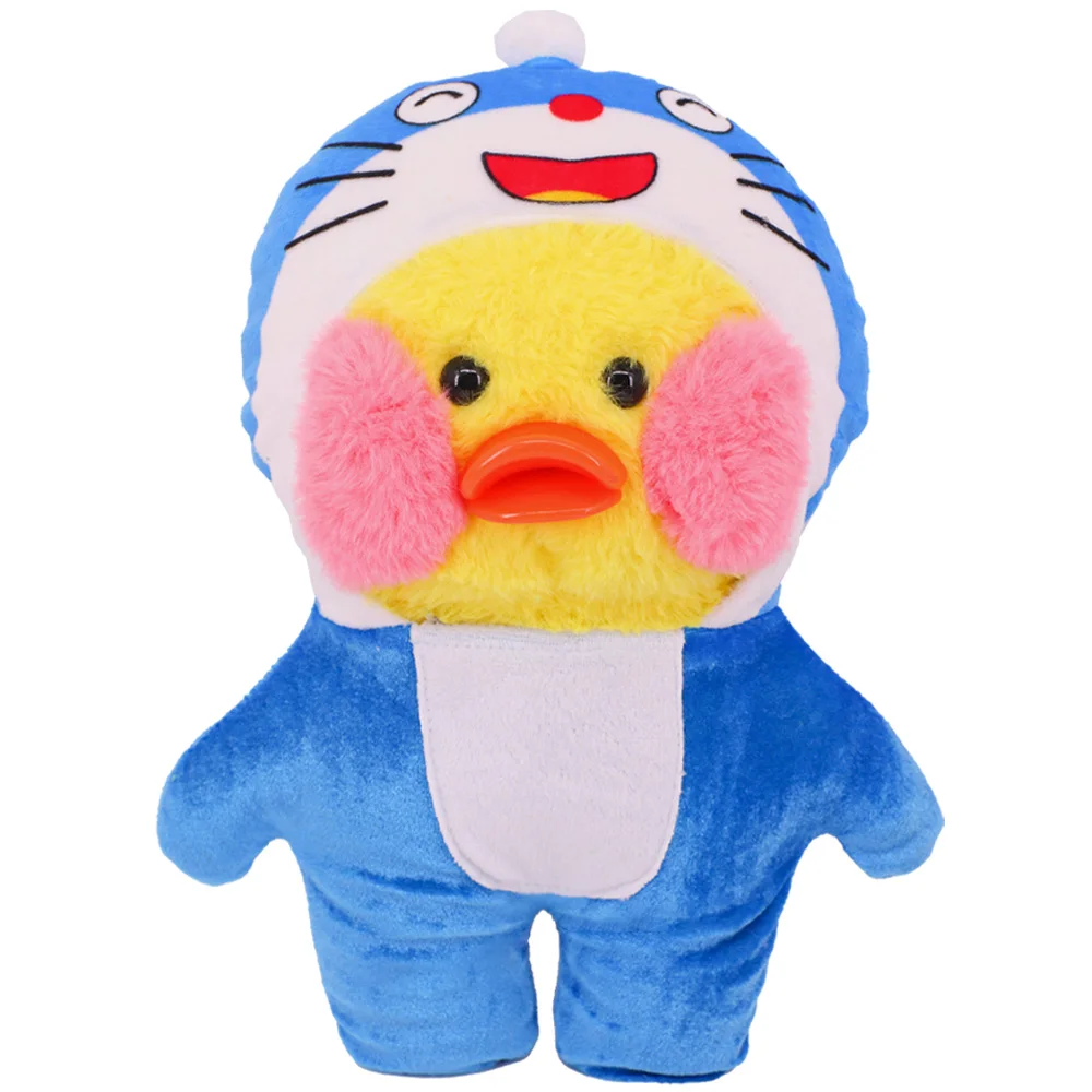 부드러운 동물 인형 부드러운 어린이 장난감, 30cm, 랄라팬팬, 귀여운 오리 플러시 장난감 액세서리, 생일 선물