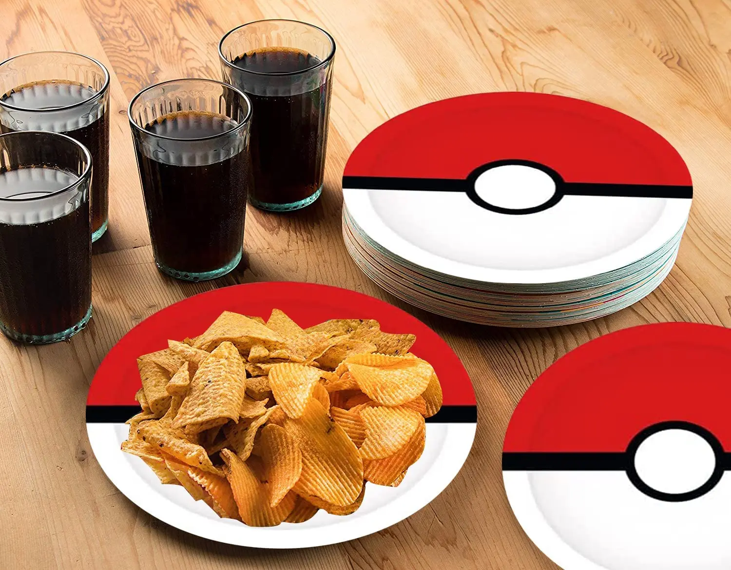 포켓볼 파티 용품, 포켓몬 피카추, 생일 장식 장난감, 비디오 게임, 귀여운 침대 옆, 어린이용 생일 베이비 샤워 용품