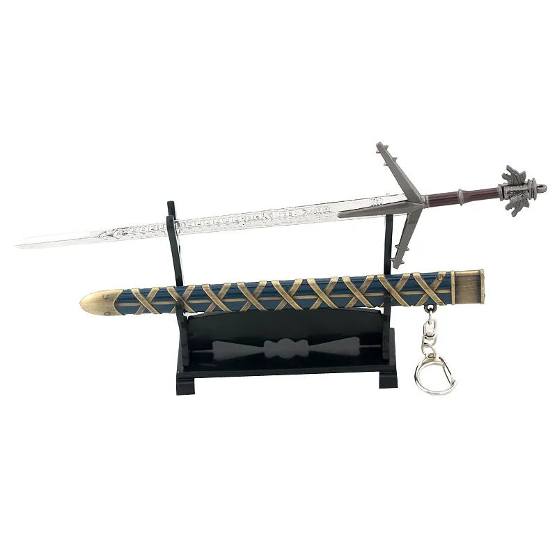 22cm Aerondight Geralt Witcher 1/6 금속 칼 무기 모델 게임 주변 장치 남성 소년 아이 Dropshipping를위한 주변 장치 홈 장식 장식 공예 장난감 도매 핫 세일 선물 새로운 도착 선물 무료 배송 홈 장식 장식 공예 키 체인 컬렉션 1/6 남성 소년 아이 레트로를위한 인형 장비 액세서리 장난감 복제 미니어처