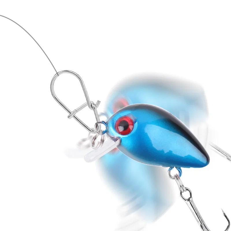 조롱박 스테인레스 스틸 낚시 걸이식 스냅 타원형 분할 링 빠른 잠금 커넥터 고품질 배럴 회전 태클, 100 피스