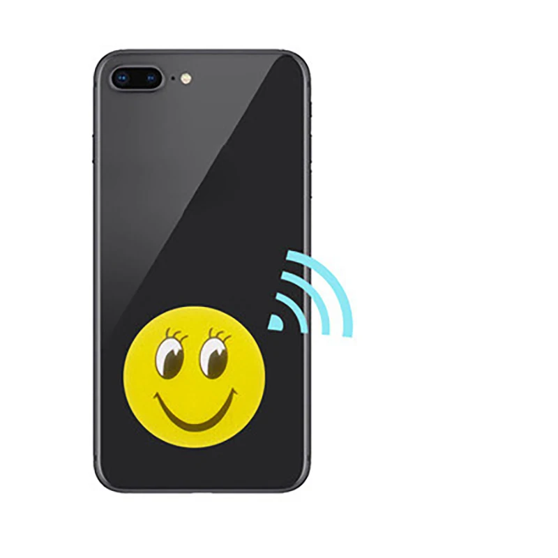 UID 변경 가능 스티커 RFID 태그 블록 0 재기록 가능 13.56Mhz, 안티 메탈 간섭 만화 태그 스티커, 근접 카드, 10 개