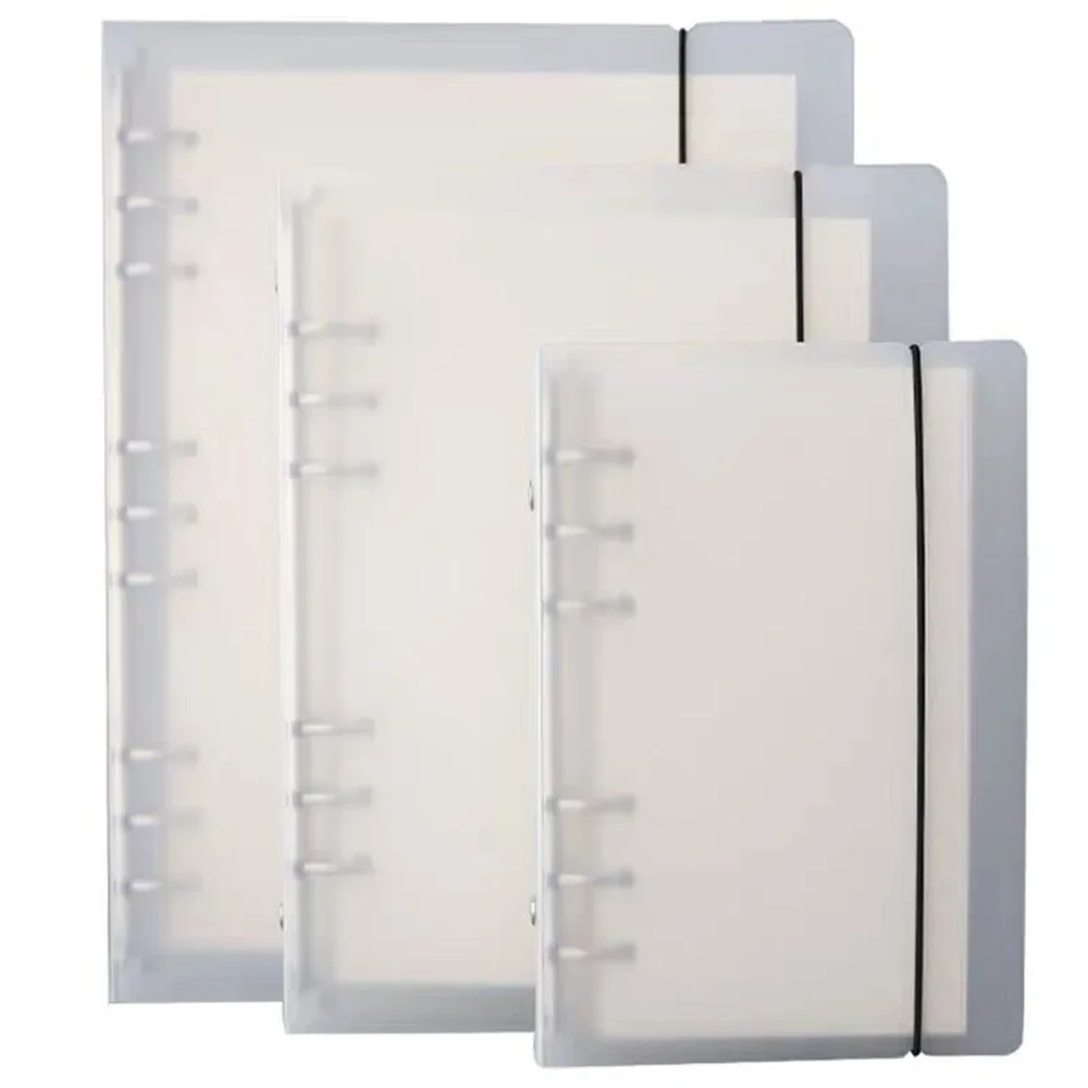 다이어리 2023 A5 A6 A7 매트 루스 리프 바인더 링 노트 이너 커버 한국 아이돌 사진 플래너, 문구 사무용품