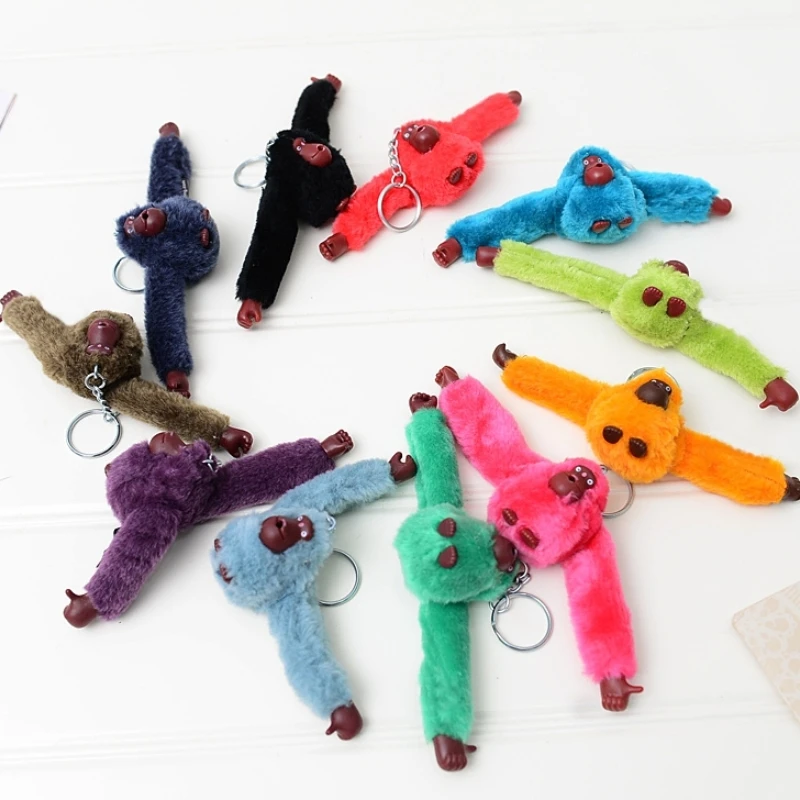 봉제 원숭이 열쇠고리, 봉제 오랑우탄 펜던트, 긴 팔 동물 열쇠고리, 고릴라 백팩 여성 가방 자동차 액세서리 장난감 선물 title=봉제 원숭이 열쇠고리, 봉제 오랑우탄 펜던트, 긴 팔 동물 열쇠고리, 고릴라 백팩 여성 가방 자동차 액세서리 장난감 선물