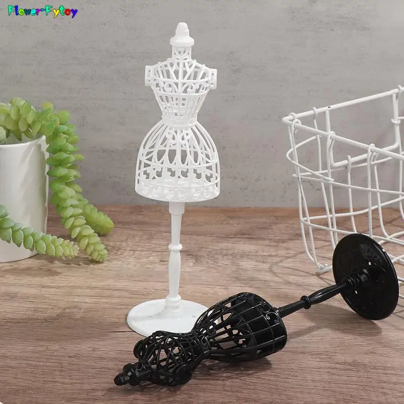 판타지 인형 디스플레이 홀더 드레스 의류 마네킹 할로우 모델 행거 스탠드 랙 홀더, 인형 소녀 가운 인형 액세서리