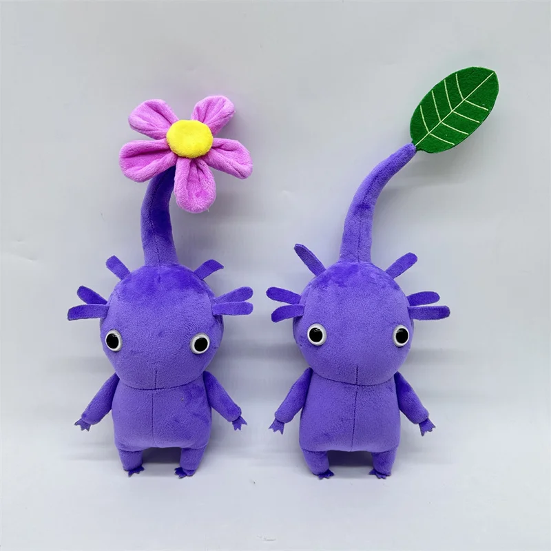 게임 Pikmin 올스타 봉제 인형 장난감, 동물 얼음 날개 꽃 봉오리 잎, 올리마르 전구, 챠피 소프트 인형, 봉제 인형, 아이 선물