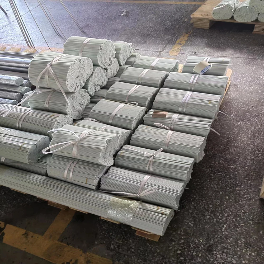 흰색 유리 섬유 막대, 길이 500mm, 1mm, 1.2mm, 1.5mm, 2mm, 2.5mm, 3mm, 4mm, 5mm, 20 개