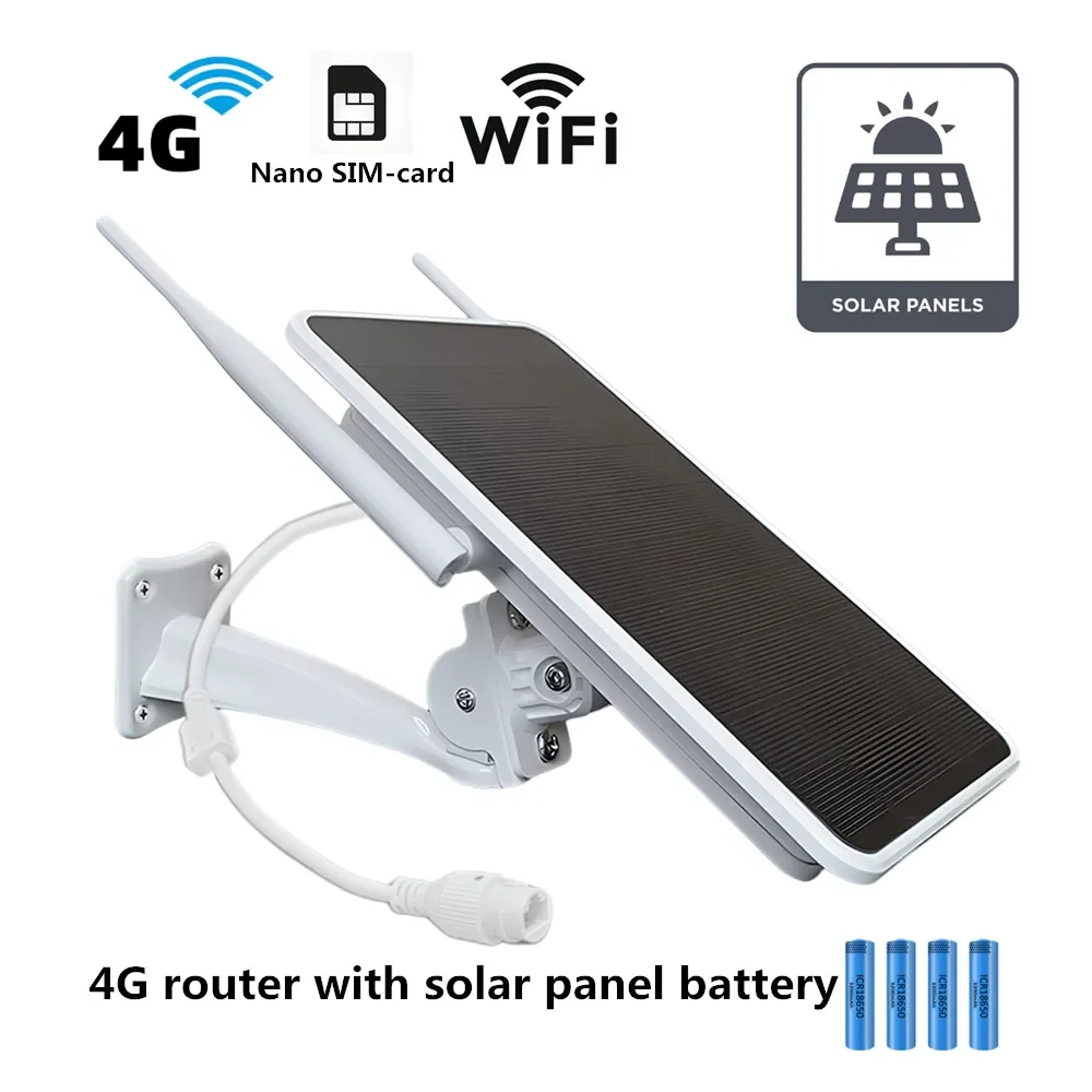 IP66 방수 배터리 태양 전지 패널, 4G 라우터, SIM 카드 삽입 무선 와이파이 핫스팟, 야외 와이파이 카메라 등용 RJ45 포트 title=IP66 방수 배터리 태양 전지 패널, 4G 라우터, SIM 카드 삽입 무선 와이파이 핫스팟, 야외 와이파이 카메라 등용 RJ45 포트 