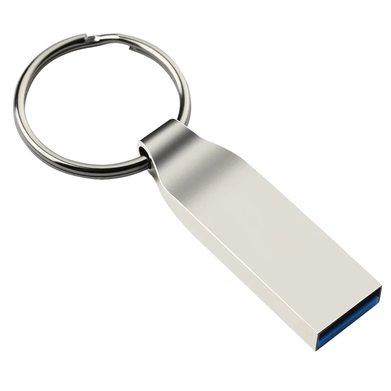 금속 USB 플래시 드라이브 키 체인 펜드라이브, 방수 USB 펜, 256GB, 512GB, USB 메모리 스틱 플래시 디스크, 64GB, 128GB