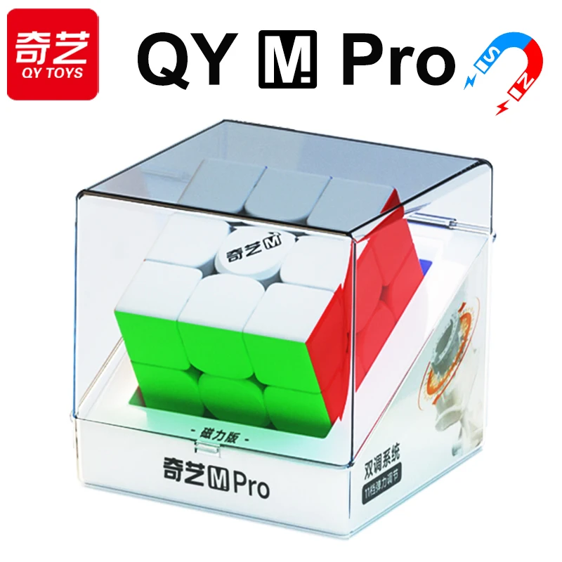 QiYi Speedcube M Pro 마그네틱 매직 큐브, 3x3x3 전문 3x3 QY 3M 스피드 퍼즐, 어린이 피젯 장난감, 오리지널 큐브 매직 큐브 title=QiYi Speedcube M Pro 마그네틱 매직 큐브, 3x3x3 전문 3x3 QY 3M 스피드 퍼즐, 어린이 피젯 장난감, 오리지널 큐브 매직 큐브 