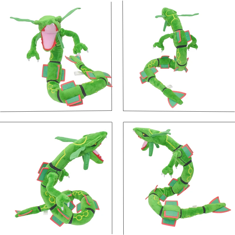 레쿠쟈 Rekujya 포켓몬 Rayquaza 봉제 인형, 부드러운 동물 핫 토이, 무료 배송, 75cm, 30 인치