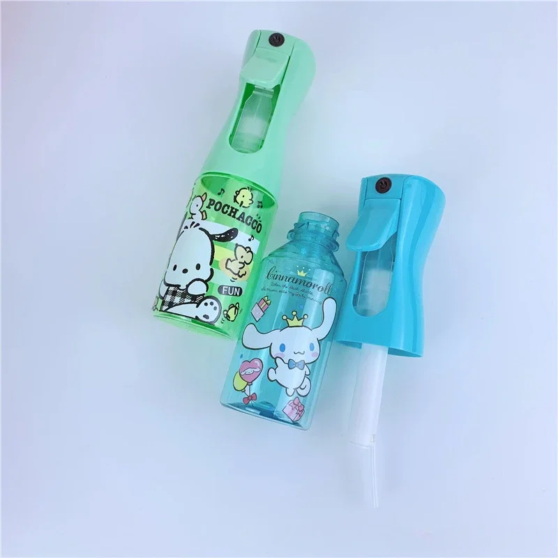 산리오 헬로 키티 시나모롤 쿠로미 고압 스프레이 병, 토너 보틀링 무화기 병, 주방 오일 스프레이 병, 200ml