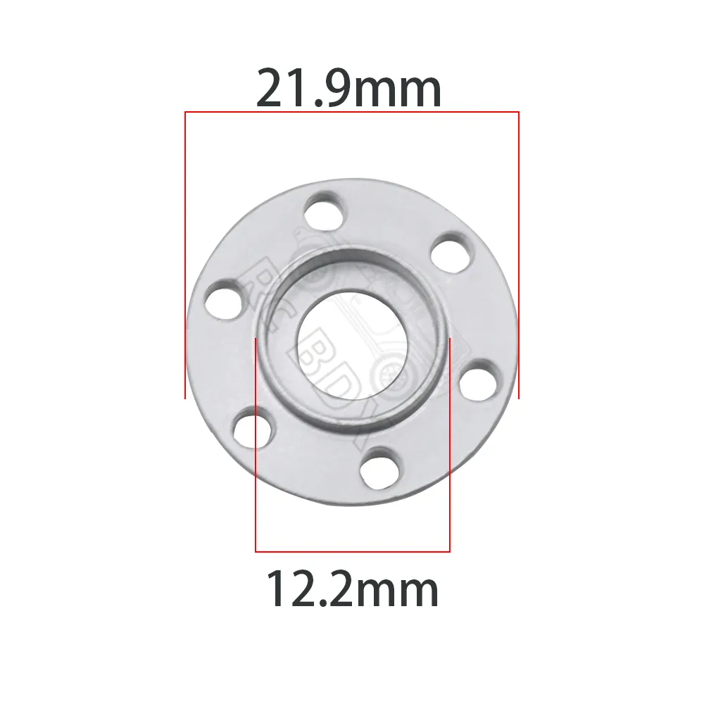 알루미늄 12mm 육각 허브 휠 확대 어댑터 2 개, 1.9 2.2 인치 휠 림 축 SCX10 RBX10 Yeti Wraith 90056 TRX4 TRX6