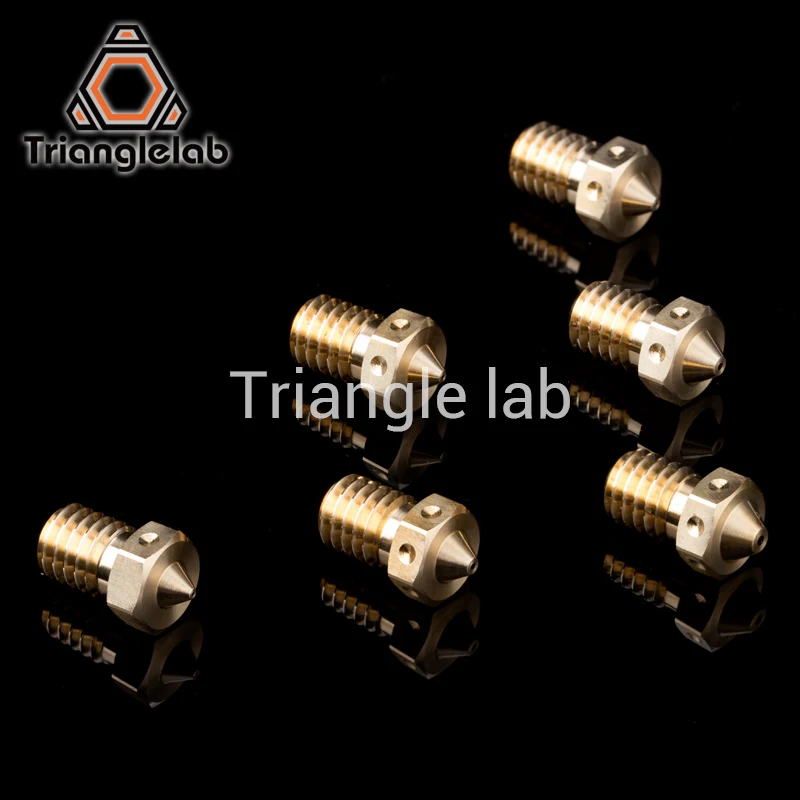 Trianglelab BRASS V6 깍지, 3D 프린터 핫엔드, TD6 DDE CHC 키트 v6 핫엔드 압출기 프루사 i3 mk3 용 3D 프린터 깍지