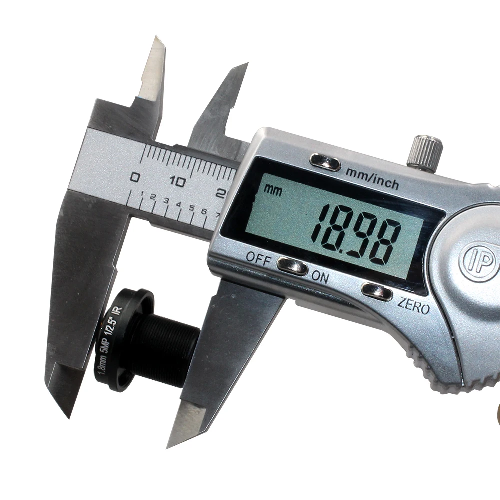 Witrue CCTV 렌즈, 감시 보안 카메라용, HD 5MP 어안 1.8mm, M12, 180 도 광시야각, F2.0, 1/2 인치