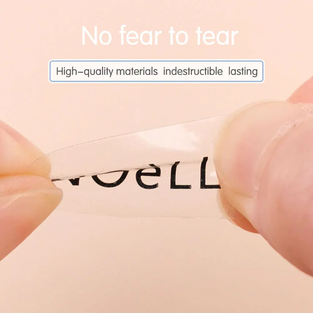 방수 태그 투명 맞춤형 이름 스티커, 유치원 히브리어 라벨, 어린이 학교 문구