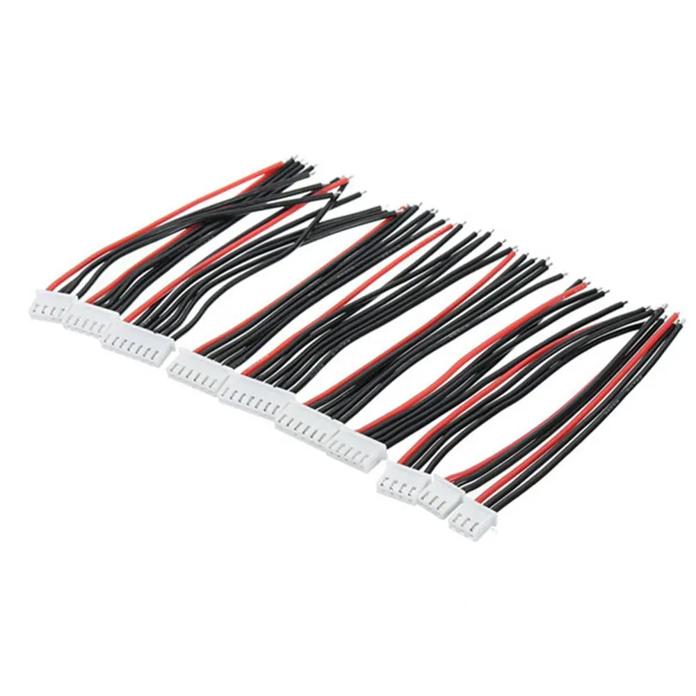 JST XH 배터리 밸런스 충전기 플러그 라인, 와이어, 커넥터 케이블, 2s, 3s, 4s, 5s, 6s, 5 개