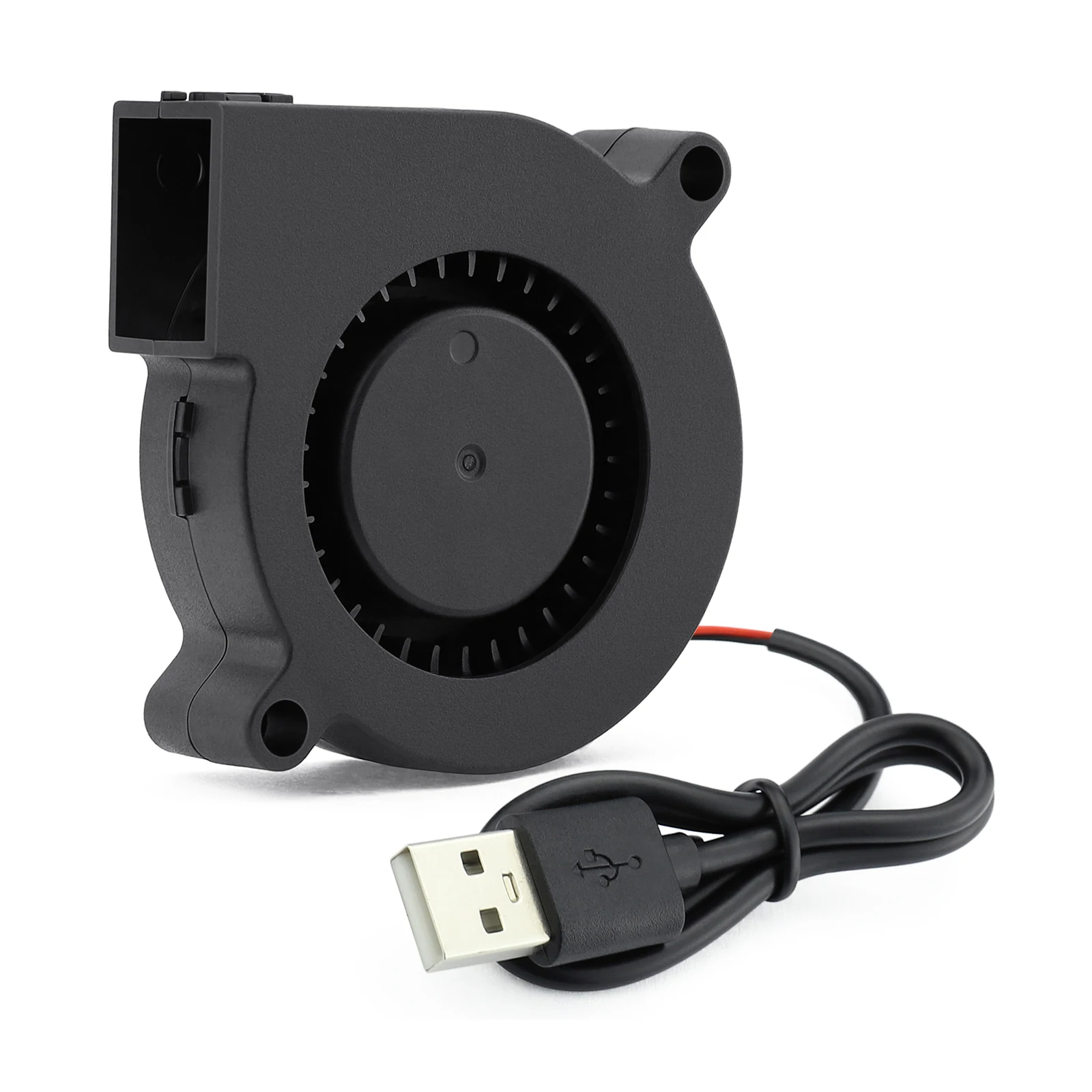 Gdstime-5015 50mm DC 24V 12V 5V 2 핀 볼/슬리브 베어링, 브러시리스 냉각 터빈 송풍기 팬, 50mm x 15mm 송풍기 쿨러 팬, 2 개