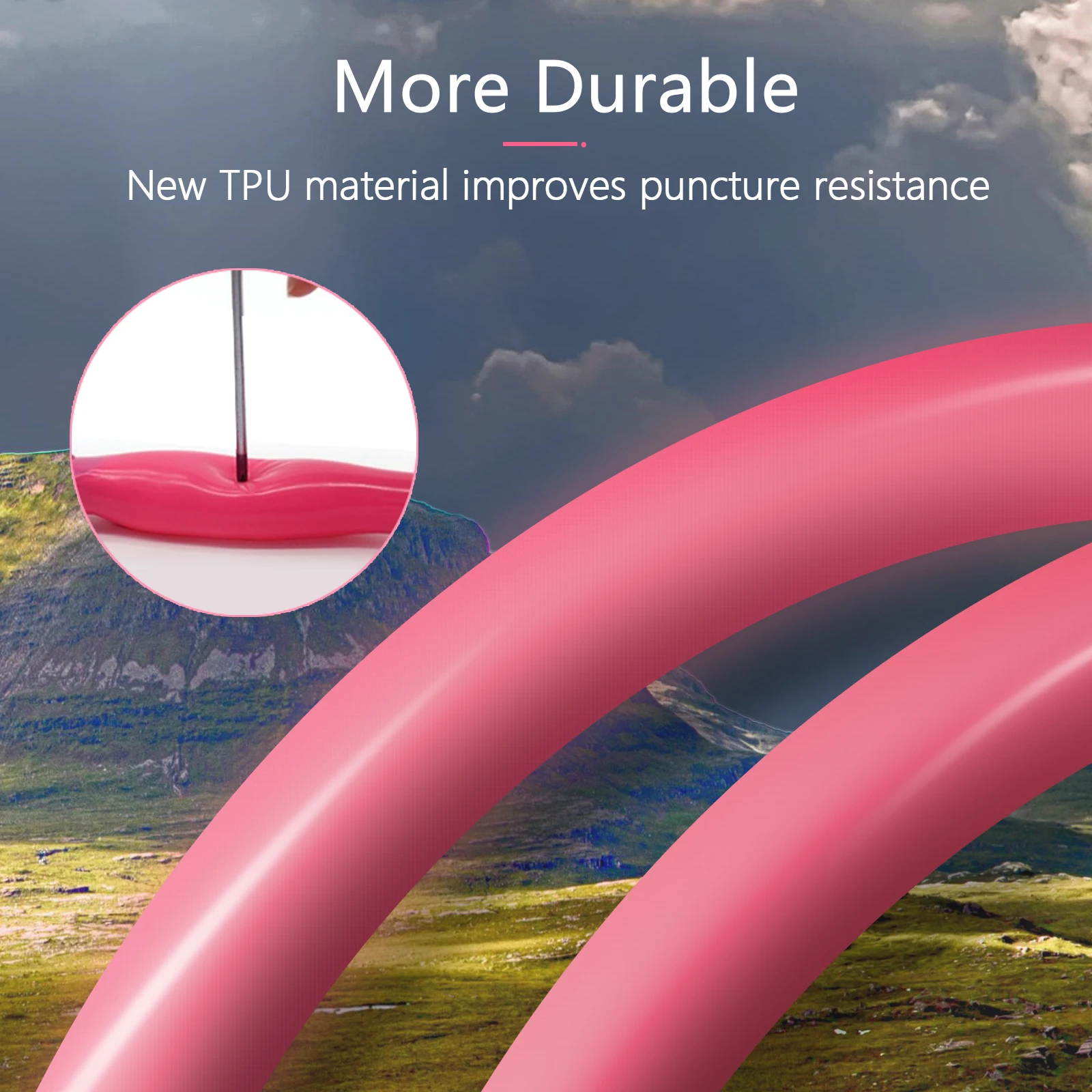 RideNow 초경량 자전거 내부 튜브, TPU 소재 타이어 프렌치 밸브, 초경량, MTB 도로 자전거, 19g, 24g, 36g, 700x18, 25, 28