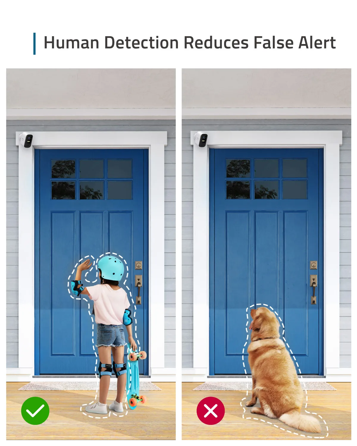 Eufy Security eufyCam 2C 무선 홈 보안 보호, 180 일 배터리 수명, HomeKit 호환성, 1080p HD, Hombase 필요