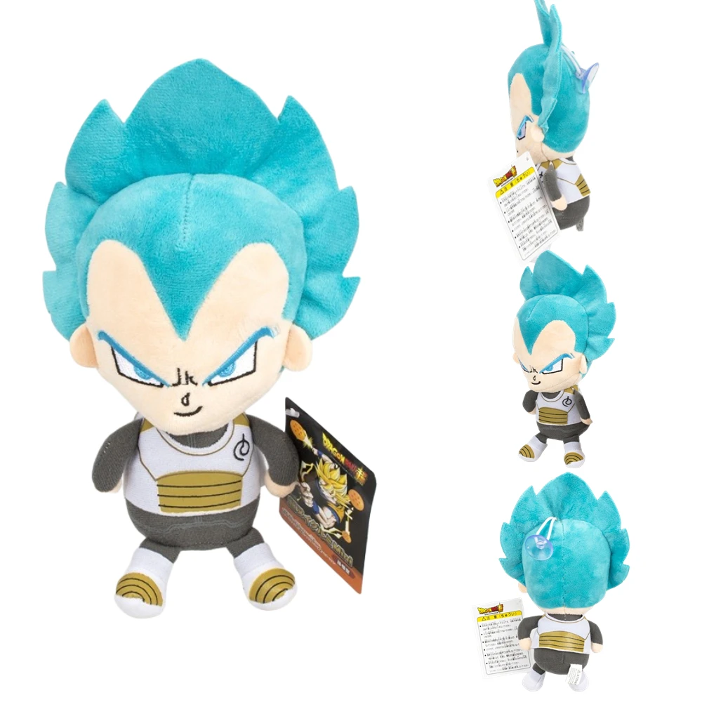 20cm 드래곤 볼 일본 애니메이션 슈퍼 사이어인 고쿠 베지타 피콜론 트렁크 봉제 인형, 어린이 선물