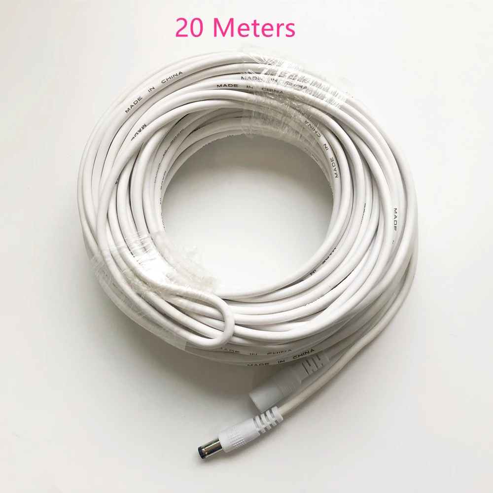 DC 12V 전원 어댑터 연장 케이블, 5.5x2.1mm, 암 수 전원 코드 연장 와이어 케이블, CCTV 카메라 라우터용